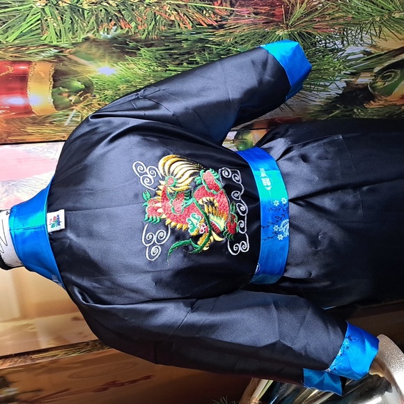 Beautiful double-sided kimono robe size medium - Picture 7 of 10